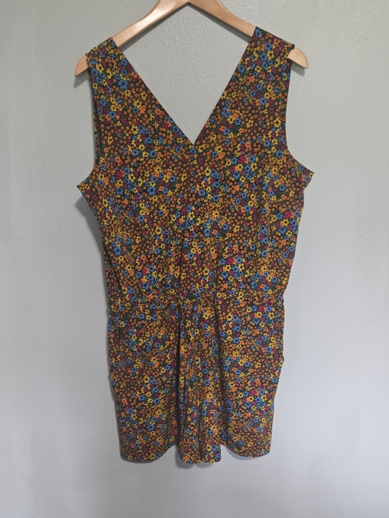 Toad&Co Pants - Floral V-Neck Sleeveless Women’s Dress in Multi In Size Large